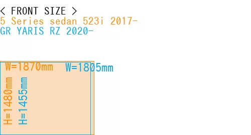#5 Series sedan 523i 2017- + GR YARIS RZ 2020-